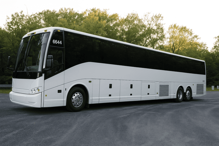 exterior of Frederick Minibus Company coach bus
