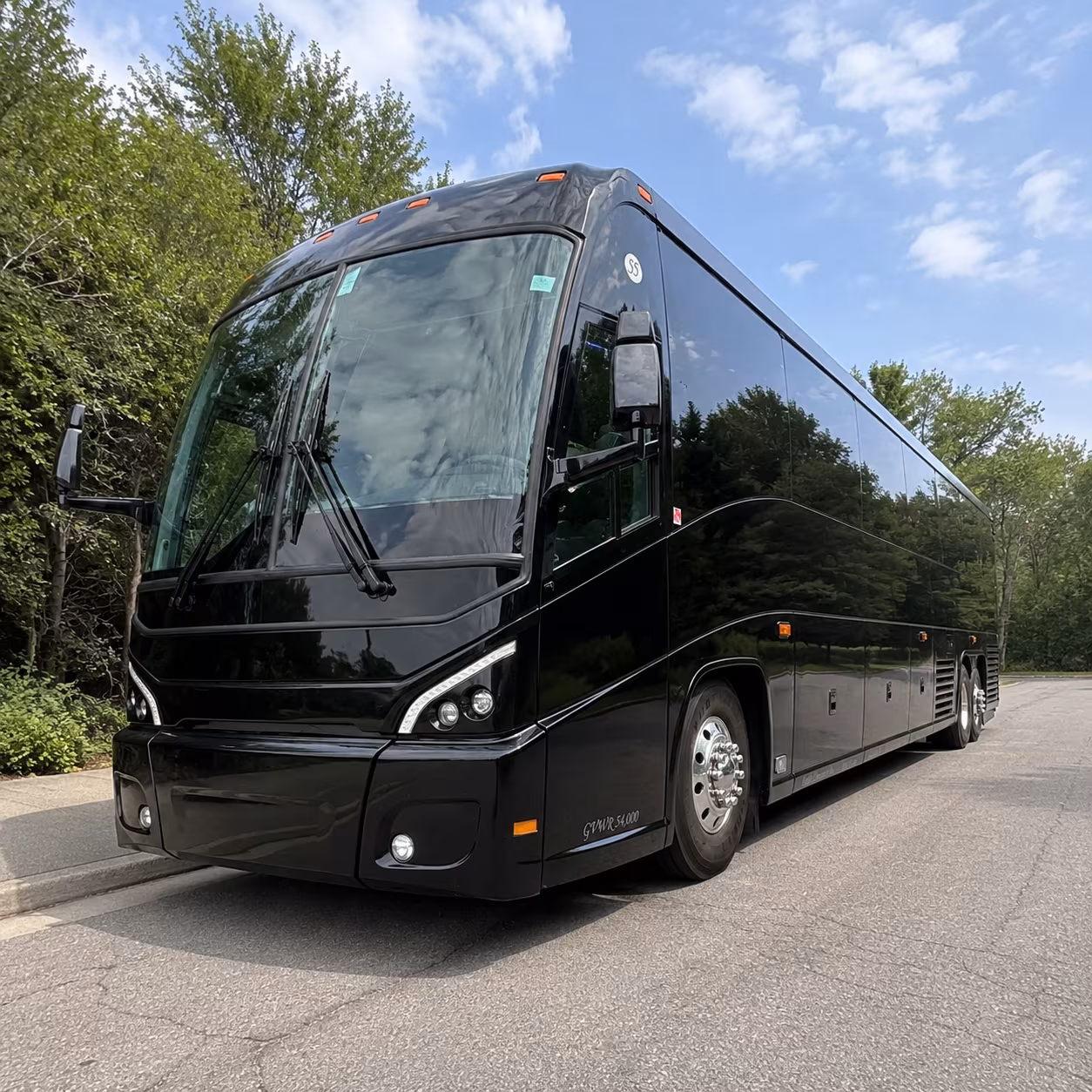 charter buses for government and defense sector travel in frederick