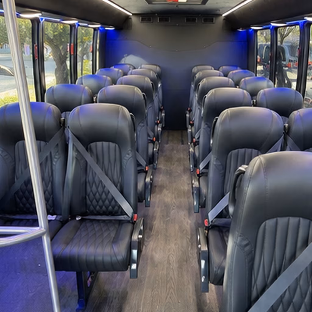 employee shuttle buses for frederick commuters and office parks
