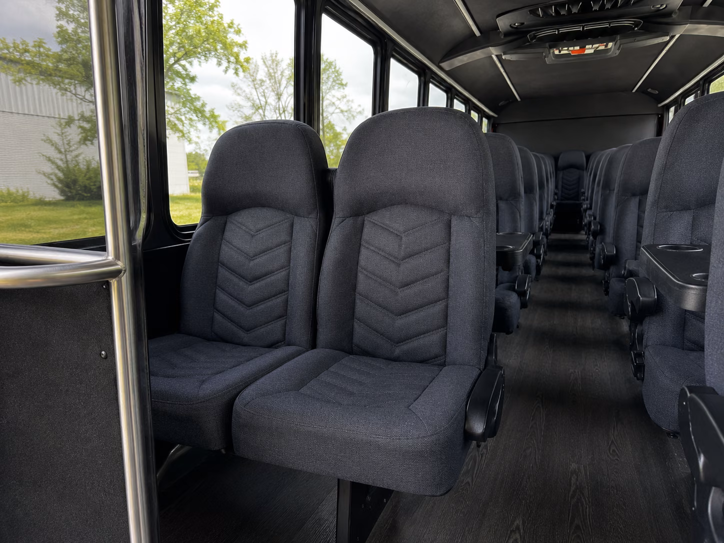 frederick 18 passenger minibus interior