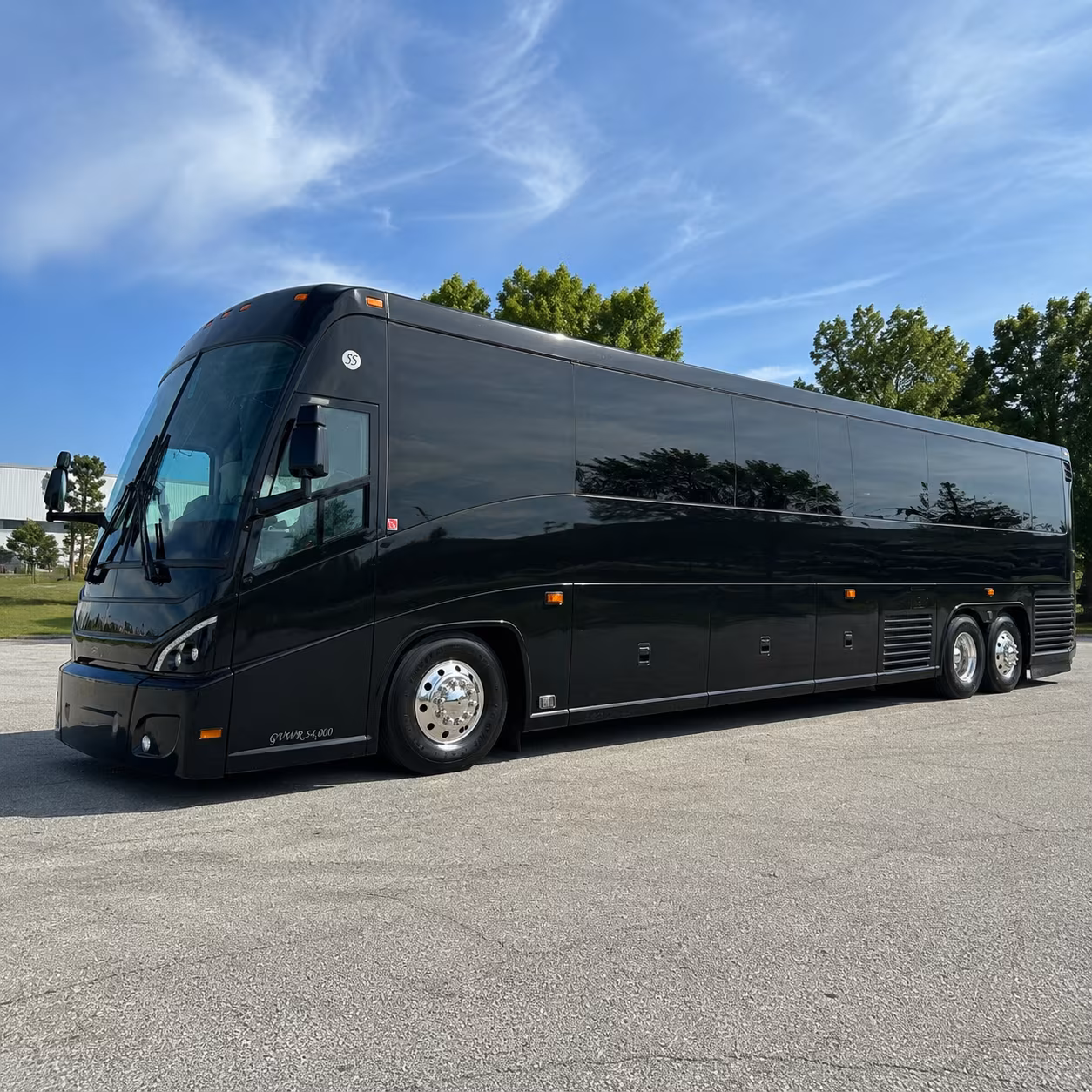 frederick 47 passenger charter bus