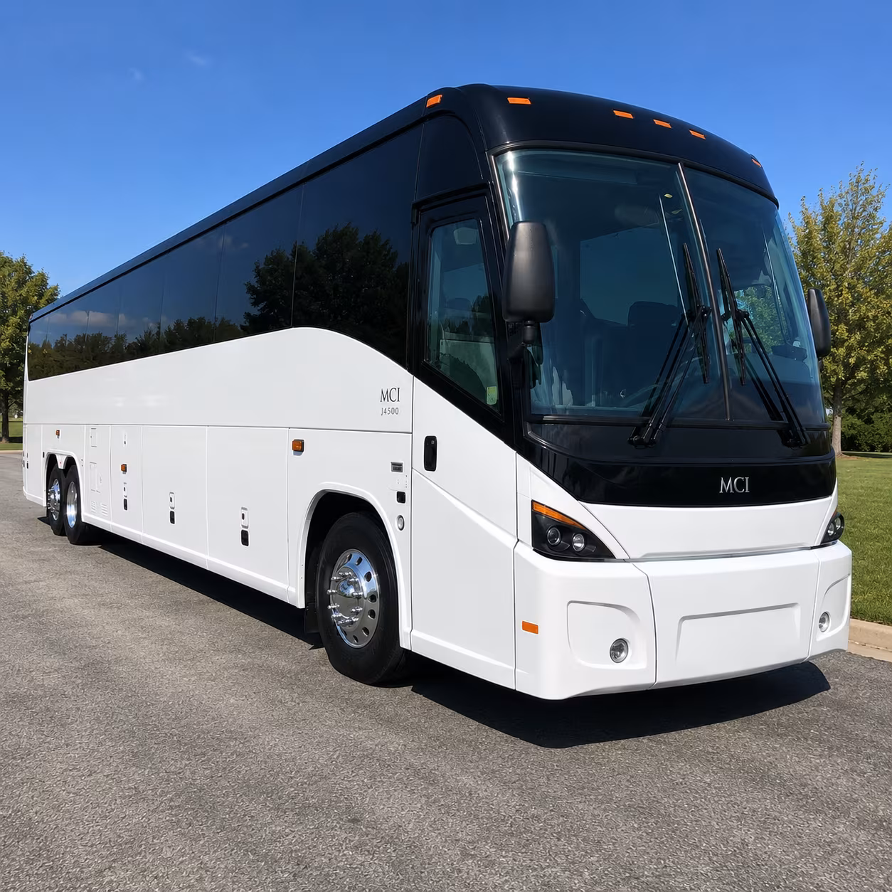 frederick concert charter bus rental