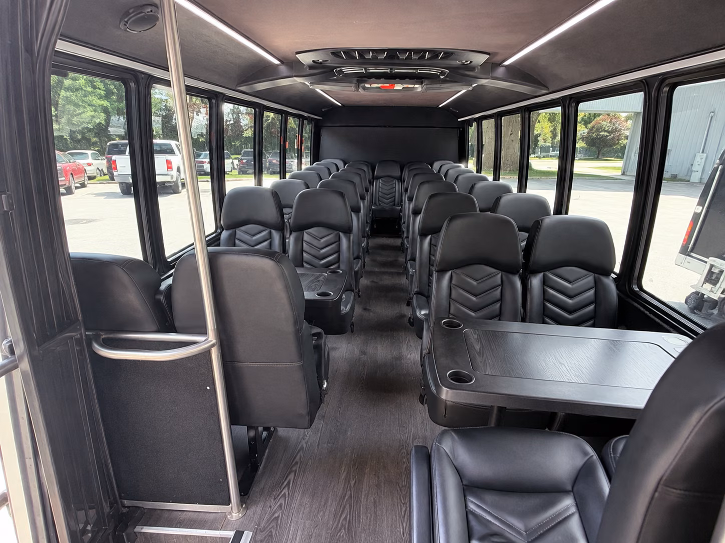 frederick field trip transportation onboard seating