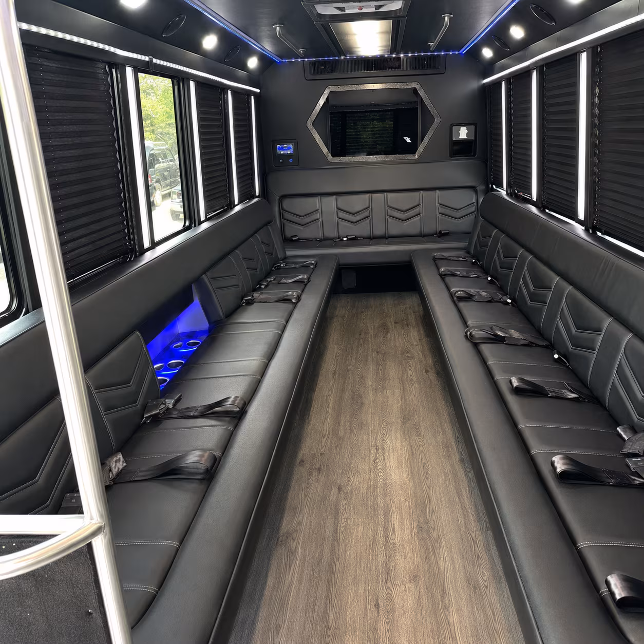 frederick night out party bus rental