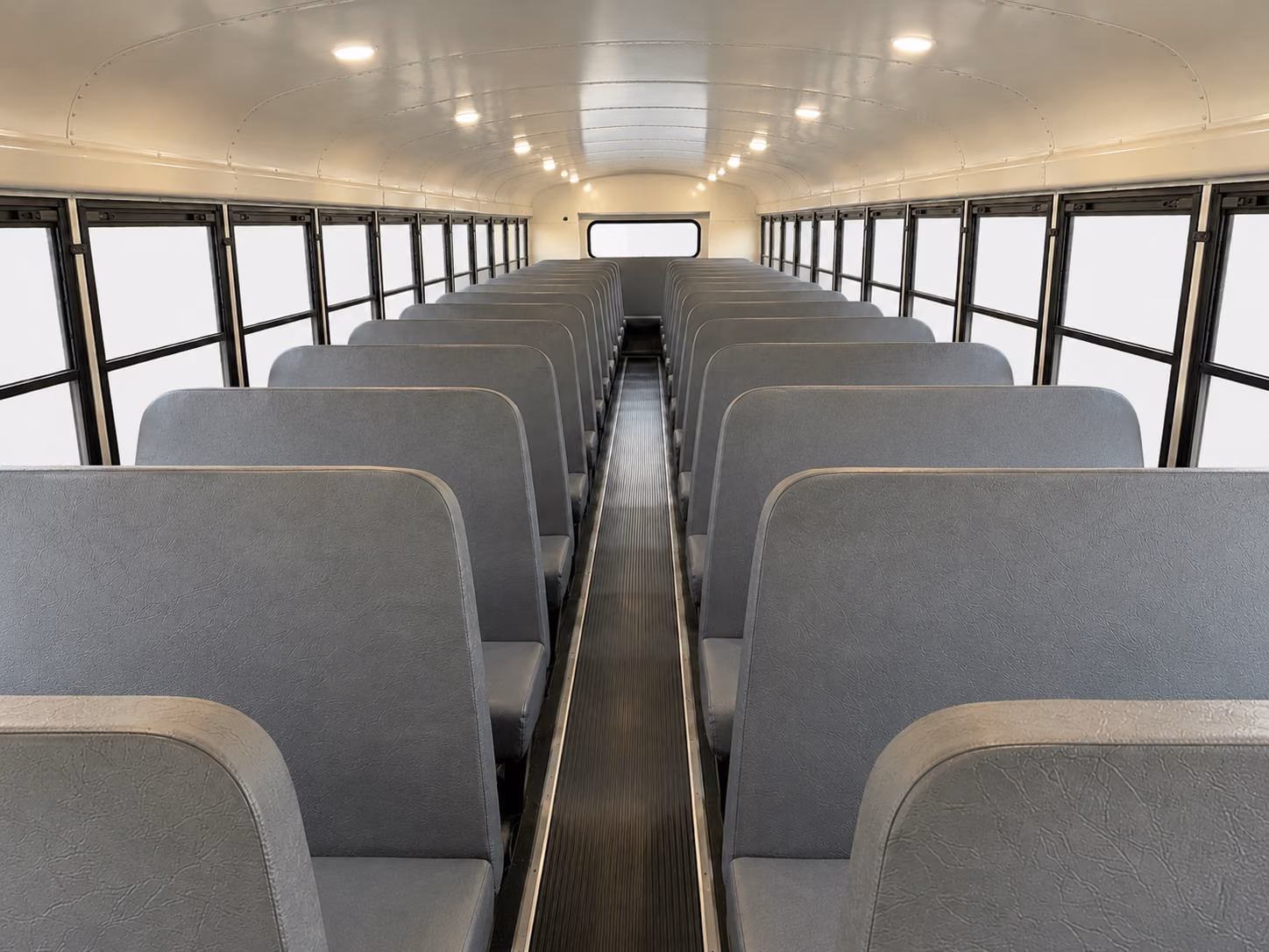 frederick school bus inside
