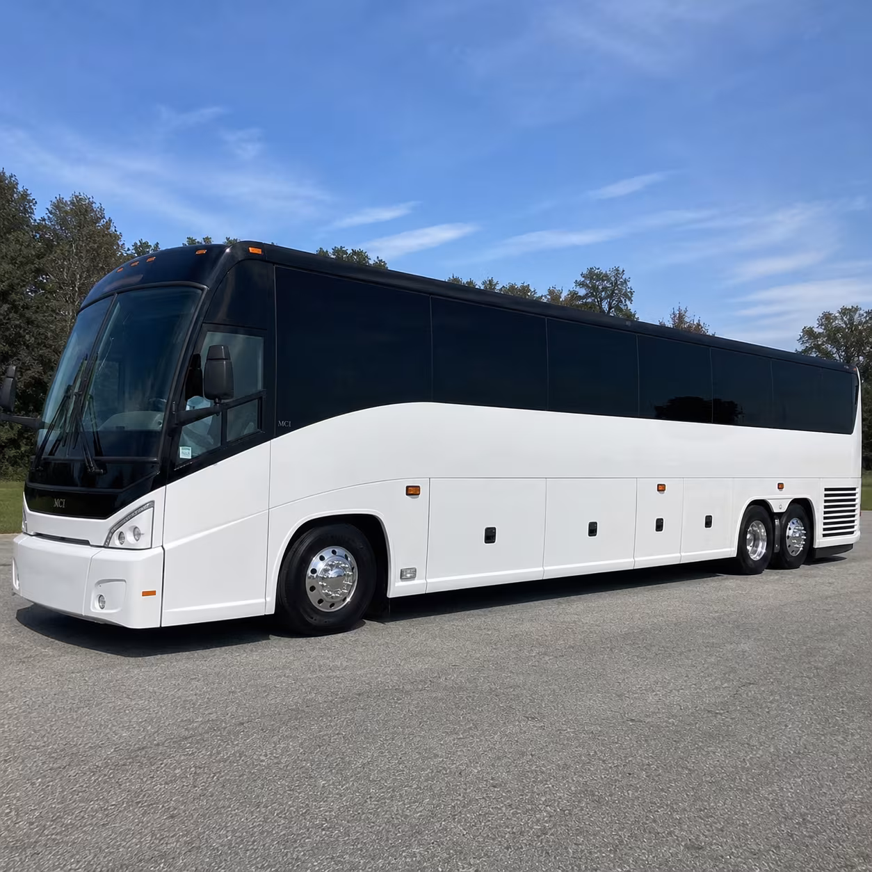 frederick wedding charter bus rental